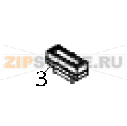 Black mark sensor assembly TSC TX600 Black mark sensor assembly TSC TX600Запчасть на деталировке под номером: 3