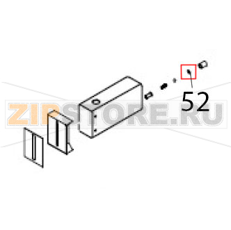 Waterproof circle Hurakan HKN-XF023 Waterproof circle Hurakan HKN-XF023Запчасть на деталировке под номером: 52