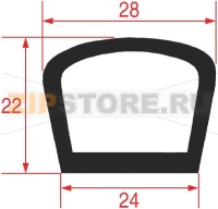 ПРОКЛАДКА ДВЕРЦЫ ДУХОВКИ