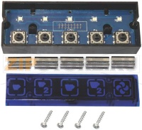 PULSANTIERA 5 TASTI COMPLETA