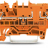 2-conductor through terminal block; 2.5 mm; with test option; same profile as 2-conductor disconnect terminal block; side and center marking; for DIN-rail 35 x 15 and 35 x 7.5; Push-in CAGE CLAMP®; 2,50 mm; orange Wago 2002-1602 - 2-conductor through terminal block; 2.5 mm; with test option; same profile as 2-conductor disconnect terminal block; side and center marking; for DIN-rail 35 x 15 and 35 x 7.5; Push-in CAGE CLAMP®; 2,50 mm; orange Wago 2002-1602