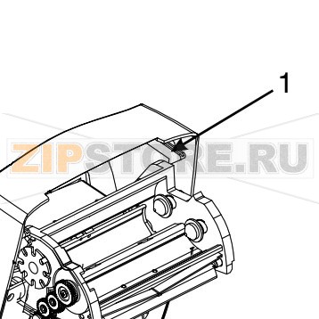 Защелка Zebra TLP 2844-Z Защелка для принтера Zebra TLP 2844-ZЗапчасть на сборочном чертеже под номером: 1Количество запчастей в комплекте: 1Название запчасти Zebra на английском языке: Latch Assembly 