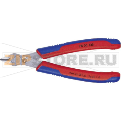 Кусачки для электроники 125 мм Knipex 78 03 125 