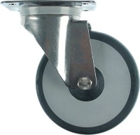 SWIVELLING CASTOR W/PLATE
