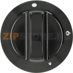 ЧЕРНАЯ РУЧКА Ø 60 ММ С ШЕЛКОТРАФАРЕТНОЙ ПЕЧАТЬЮ 