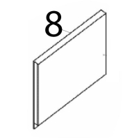 Front panel washing tan Angelo Po C165D