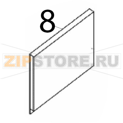 Front panel washing tan Angelo Po C165D Front panel washing tan Angelo Po C165DЗапчасть на деталировке под номером: 8