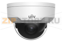 Uniview IPC322SB-DF40K-I0 Видеокамера IP Купольная антивандальная: фикс. объектив 4.0мм, 2MP, Smart IR 30m, Mic, WDR 120dB, Ultra 265/H.265/H.264/MJPEG, Smart функции, LightHunter, Alarm: 1 in/1 out, Audio: 1 in/1 out, MicroSD, PoE, IP67, IK10