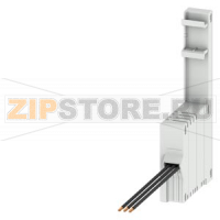 busbar adapter Compact universal with fuse module with DIN rail Siemens 8US1615-5CK10