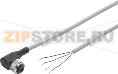 Кабель соединительный 10 м Festo NEBU-M12W5-K-10-LE4 