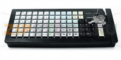 Клавиатура программируемая, USB Posiflex KB-6600U-B 