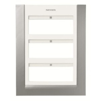 Панель лицевая для бокса поста централизации открытого/скрытого монтажа на 18 модулей ABB 2CLA127300T1201