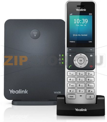 W60P Беспроводной IP DECT телефон (трубка+база) 