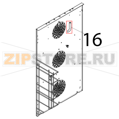 Tubo superiore Tecnoeka KF 1010 EV UD Tubo superiore Tecnoeka KF 1010 EV UDЗапчасть на деталировке под номером: 16