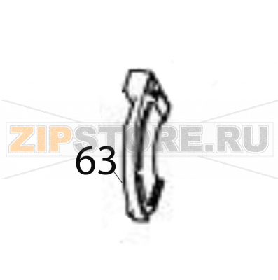 Swing stopper Sato CG412DT Swing stopper Sato CG412DTЗапчасть на деталировке под номером: 63Название запчасти на английском языке: Swing stopper Sato CG412DT.