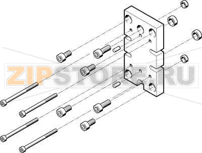 Комплект переходников Festo HAPG-77 