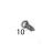 Pan head p tight screw Sato M84Pro