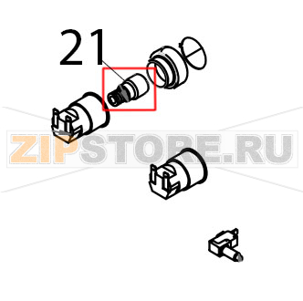 Lampadina 240 V, 15 W, Philips Tecnoeka KF 965 Lampadina 240 V, 15 W, Philips Tecnoeka KF 965Запчасть на деталировке под номером: 21
