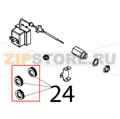 Passacavo Angelo Po FX101G2 Passacavo Angelo Po FX101G2Запчасть на деталировке под номером: 24