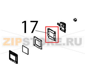 Flangia fissaggio p/lampada Angelo Po FX201G3 Flangia fissaggio p/lampada Angelo Po FX201G3Запчасть на деталировке под номером: 17