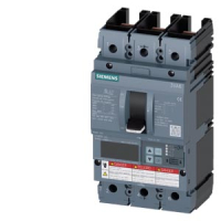 Автоматический выключатель 3VA6 UL frame 250 breaking capacity class C 100kA @ 480V 3-pole, line protection ETU830, LIG, In=250A overload protection ir=100A ...250A short circuit protection iI=1,5...10 x In ground-fault-protection ig=0,2. .. 1 x In, tg=0,