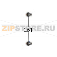 Machine screw / P / NI / M3*8 Godex EZ-2300 plus