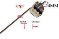 TERMOSTATO 300ø