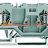 4-conductor carrier terminal block; for DIN-rail 35 x 15 and 35 x 7.5; 4 mm; CAGE CLAMP®; 4,00 mm; gray Wago 281-656 - 4-conductor carrier terminal block; for DIN-rail 35 x 15 and 35 x 7.5; 4 mm; CAGE CLAMP®; 4,00 mm; gray Wago 281-656