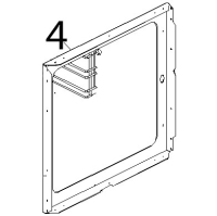 Porta interna inox Unox XV 203G