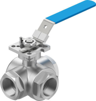 Кран шаровой Festo VZBE-11/2-T-63-F-3T-F0507-M-V15V15
