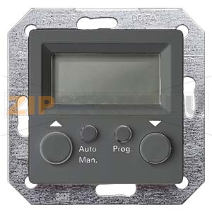 DELTA I-SYSTEM КОНТРОЛЛЕР ЖАЛЮЗИ МОНТИРУЕМЫЙ ПОД ШТУКАТУРКУ КАРБОНОВЫЙ МЕТАЛЛИК 55X55MM Siemens 5TC1524 