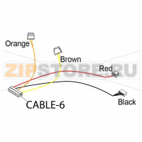 Sensor cable (J) set -LF Sato CL6NX Plus