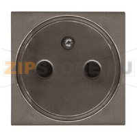 Розетка 16 А, 250 В, антрацитовая ABB 2CLA228700N1801