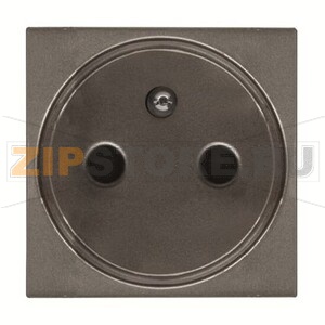 Розетка 16 А, 250 В, антрацитовая ABB 2CLA228700N1801 