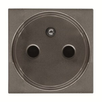 Розетка 16 А, 250 В, антрацитовая ABB 2CLA228700N1801