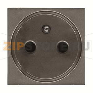 Розетка 16 А, 250 В, антрацитовая ABB 2CLA228700N1801 