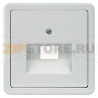 DELTA PROFIL СЕРЕБРЯНЫЙ КРЫШКА СИСТЕМНОЙ РОЗЕТКИ CAT.3+5/ BTR CAT.6 65X65MM Siemens 5TG1765