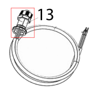 Pressacavo con ghiera PG21 Silanos NE1300