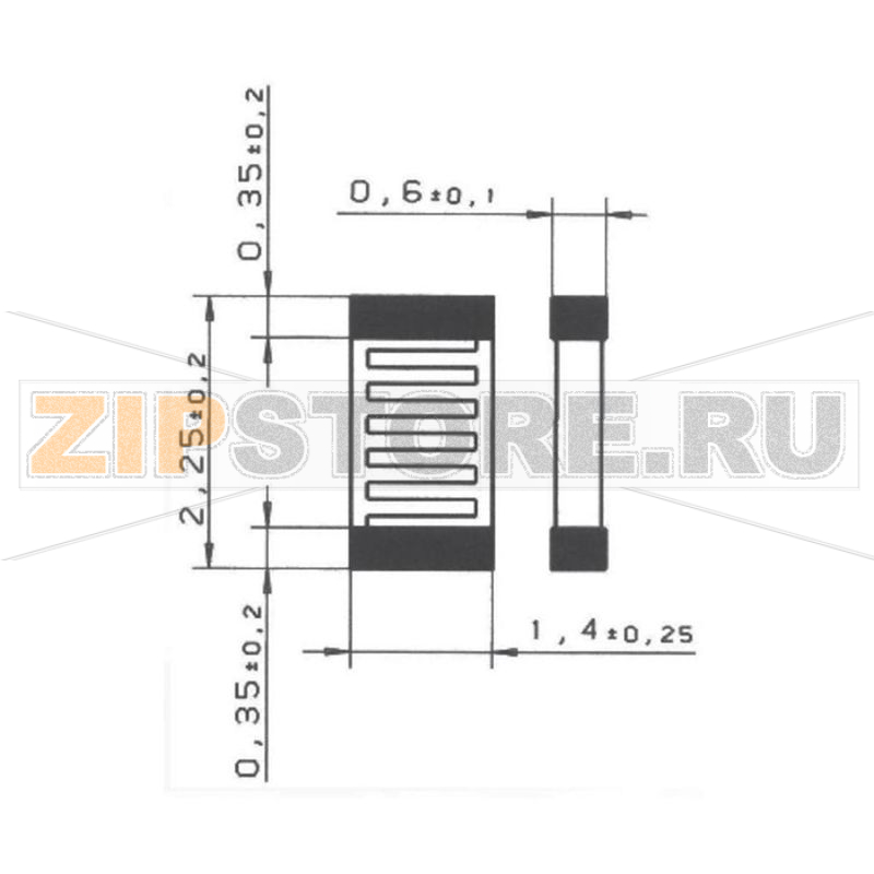 Датчик температурный, платиновый, SMD, от -50 до 130°C Heraeus SMD 0805 V 