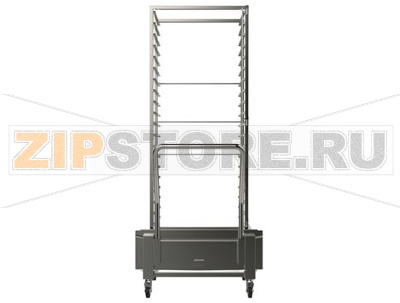 PULL-OUT TROLLEY AISI 304 WITH HANDLE 