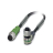 Кабель для датчика / исполнительного элемента Phoenix Contact SAC-5P-M12MS/1,5-PUR/M12FR-3L