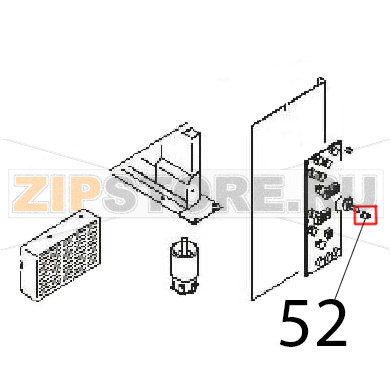 Knob spring Angelo Po FM1011E1 Knob spring Angelo Po FM1011E1Запчасть на деталировке под номером: 52