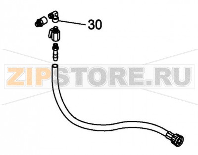 Ниппель L 90° 1/4&quot; M-F Fimar PPF/18 Ниппель L 90° 1/4" M-F для картофелечисток Fimar PPF/18Запчасть на деталировке под номером: 30Количество запчастей в комплекте: 1Оригинальное название запчасти Fimar: Nipple