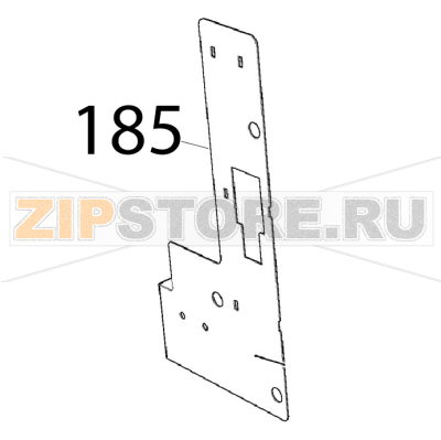 Water system support Unox XVC 205E Water system support Unox XVC 205EЗапчасть на деталировке под номером: 185