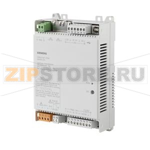 DXR2.E09T-101A - Компактный комнатный контроллер, BACnet/IP, 230 V, плоский корпус, 1 DI, 2 UI, 1 реле, 1 AO, 4 тиристорных выхода Siemens DXR2.E09T-101A 