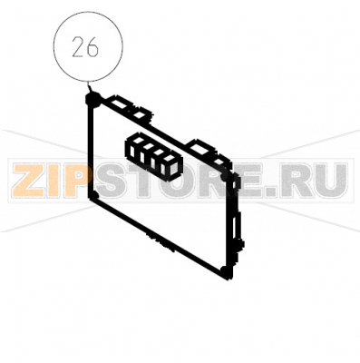Logic IM9 Imesa LM 23             Logic IM9 Imesa LM 23Запчасть на сборочном чертеже под номером: 26Название запчасти на итальянском языке: Logic IM9 Imesa LM 23