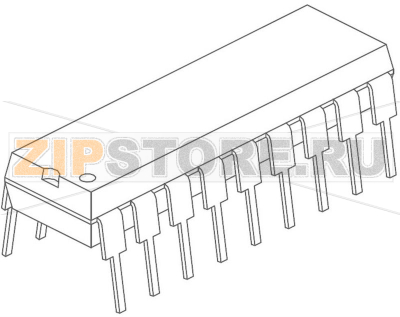 Микроконтроллер встроенный, 18 ПКР Microchip Technology PIC16F88-I/P 