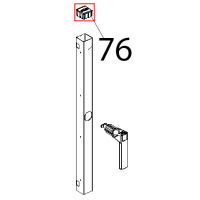 Tappo estetico colonnina porta Unox XVC 504