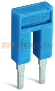 Jumper; 4-way; insulated; blue Wago 2000-404/000-006 