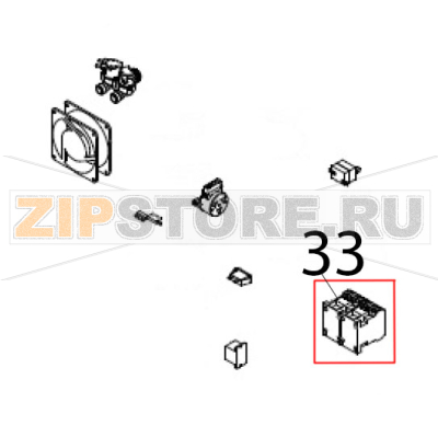 Teleruttore GE 4P 25 A Piron PF1006_PI1 Teleruttore GE 4P 25 A Piron PF1006_PI1Запчасть на деталировке под номером: 33
